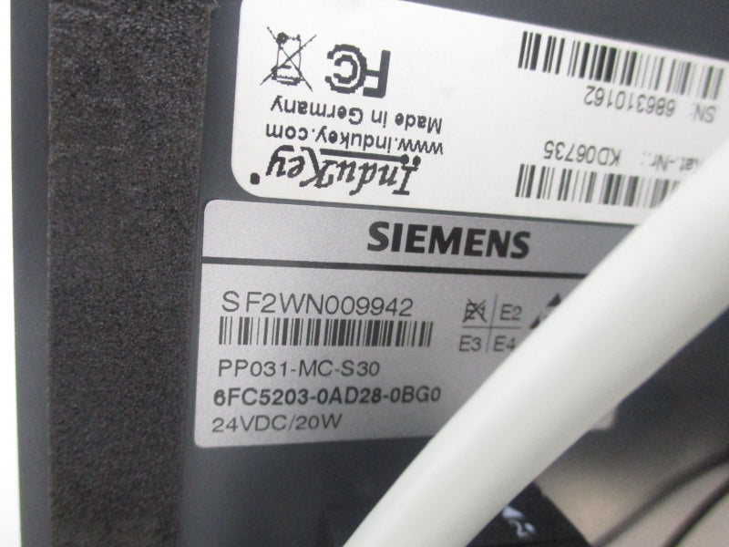 SIEMENS 6FC5203-0AD28-0BG0 24VDC NSNP