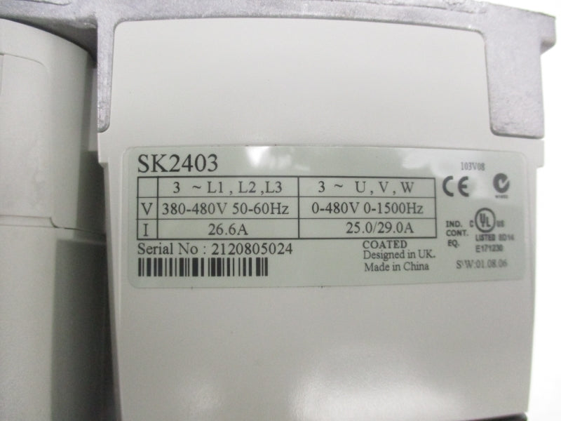 EMERSON SK2403 380V-480V 25.0/29.0A NSNP