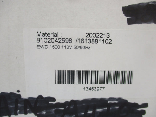 ATLAS COPCO EWD 1500 115VAC NSMP