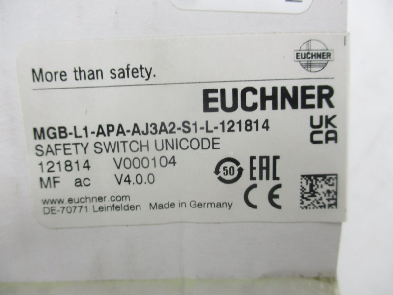 EUCHNER MGB-L1-APA-AJ3A2-S1-L-121814 NSFS