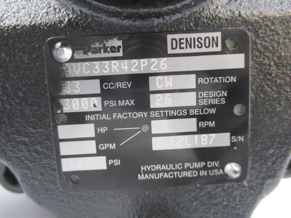 PARKER PAVC33R42P26 3000PSI NSNP
