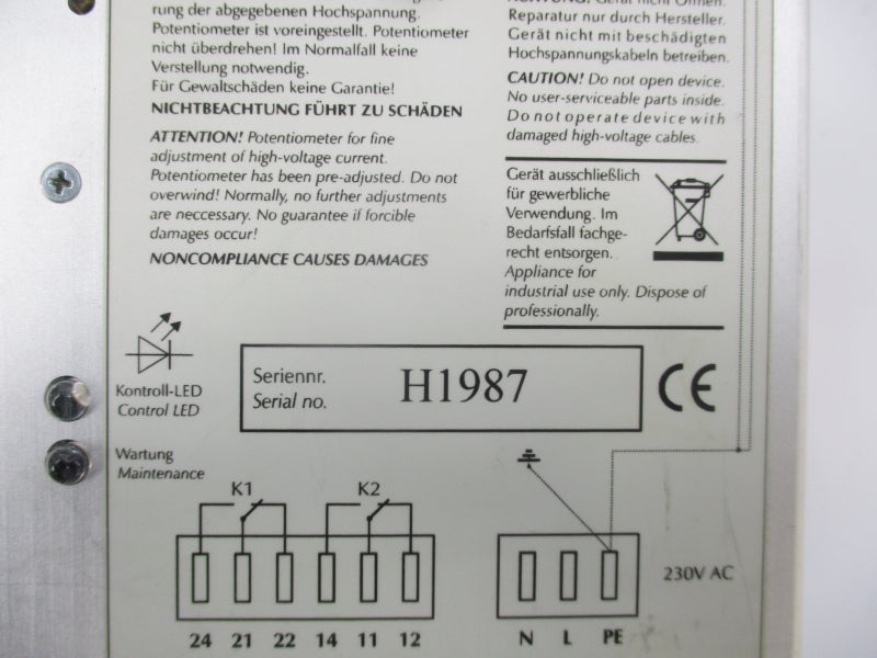 ILT HV12.6.230/K2 207-253V NSNP