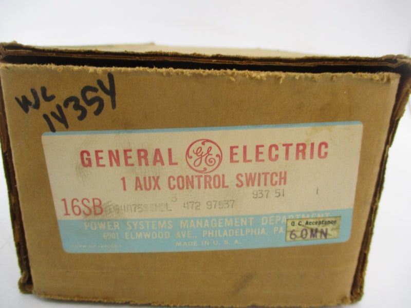 GENERAL ELECTRIC 16SB1DB4A75SSM2L NSMP