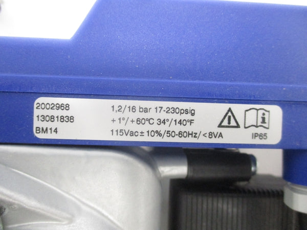 BEKO TECHNOLOGIES 2002968 115VAC 230PSI NSNP