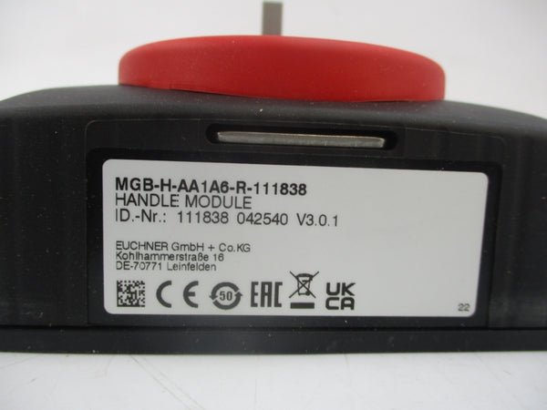 EUCHNER MGB-H-AA1A6-R-111838 111838 042540 V3.0.1 NSMP