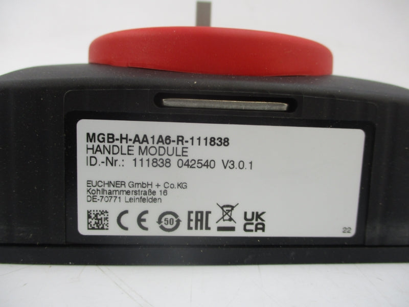 EUCHNER MGB-H-AA1A6-R-111838 111838 042540 V3.0.1 NSMP