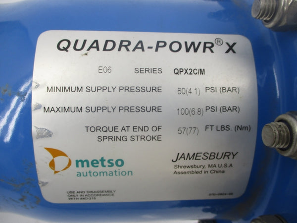 JAMESBURY QPX2C/M 100PSI (AS PICTURED) NSNP