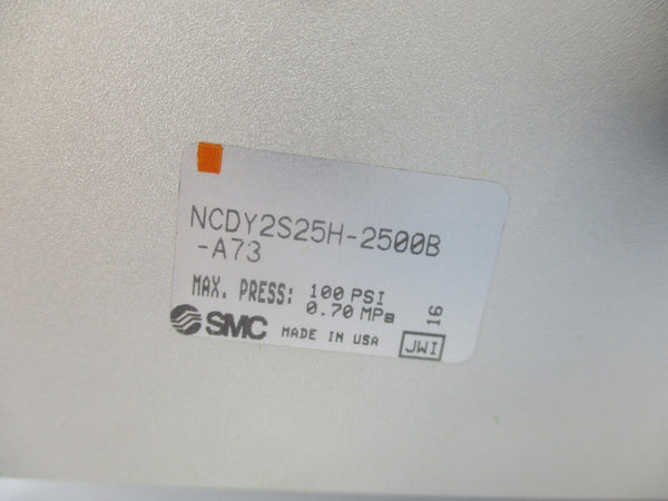 SMC NCDY2S25H-2500B-A73 100PSI NSNP
