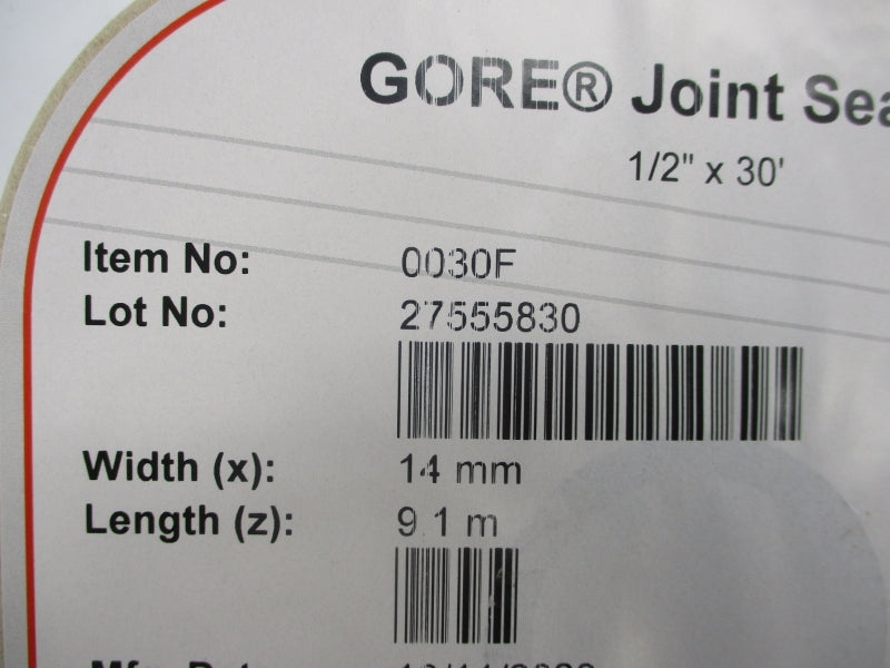 GORE 0030F 1/2" NSMP