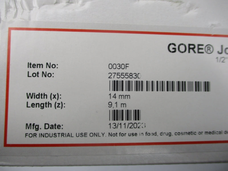 GORE 0030F 1/2" NSMP