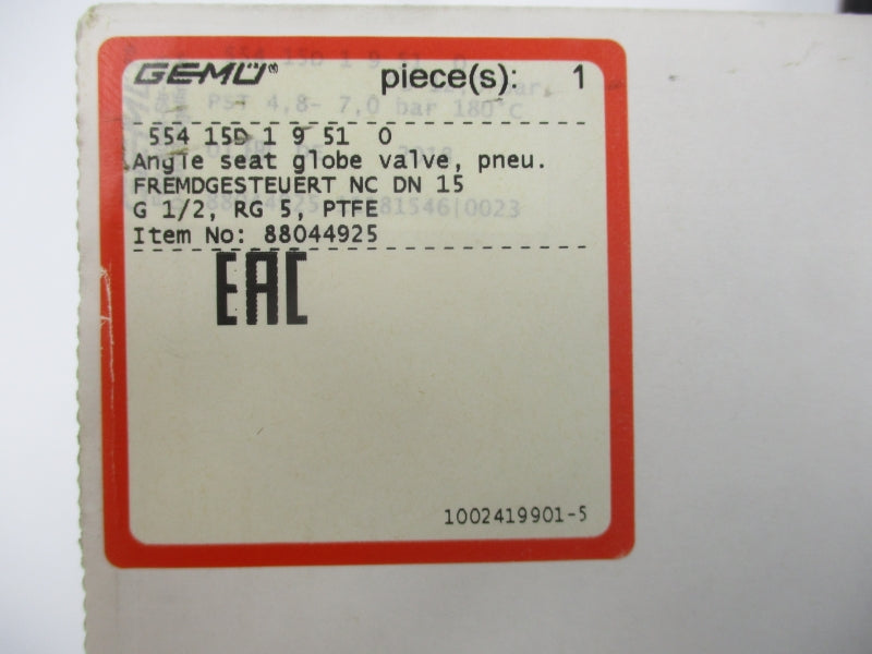 GEMU 554 15D 1 9 51 0 88044925 NSMP