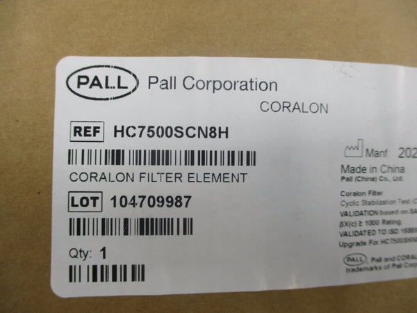 PALL HC7500SCN8H 200PSI NSMP