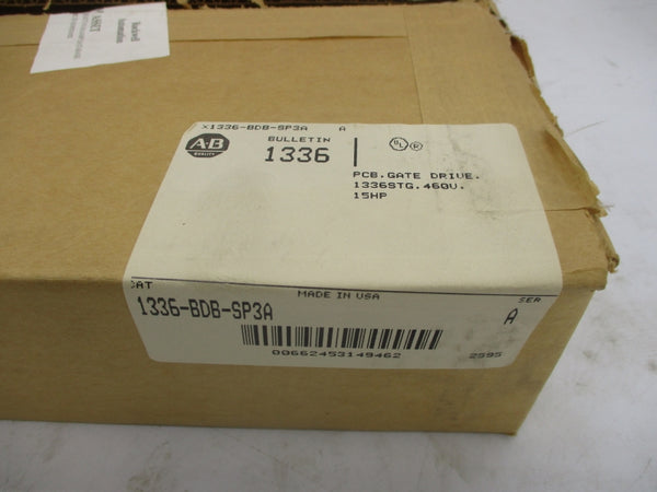 ALLEN BRADLEY 1336-BDB-SP3A SER. A 460V NSMP