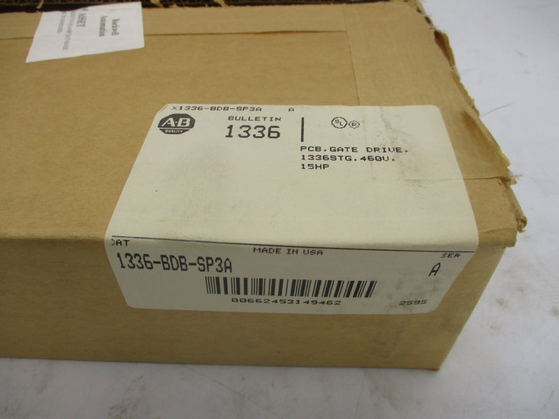 ALLEN BRADLEY 1336-BDB-SP3A SER. A 460V NSMP
