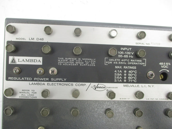 LAMBDA LM D48 105-132V 3.1A NSNP