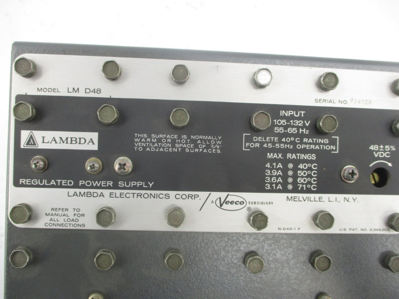 LAMBDA LM D48 105-132V 3.1A NSNP