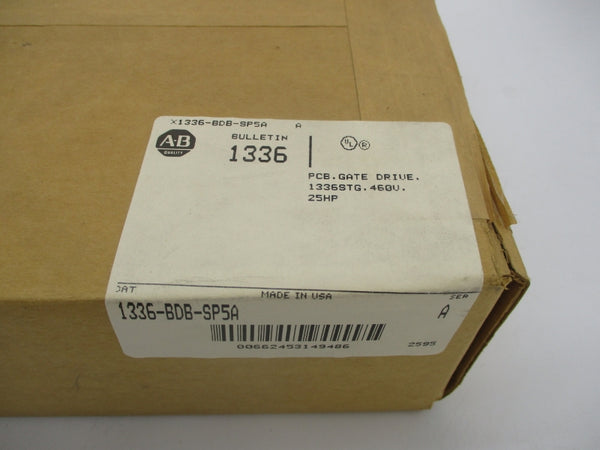 ALLEN BRADLEY 1336-BDB-SP5A SER. A 460V NSMP