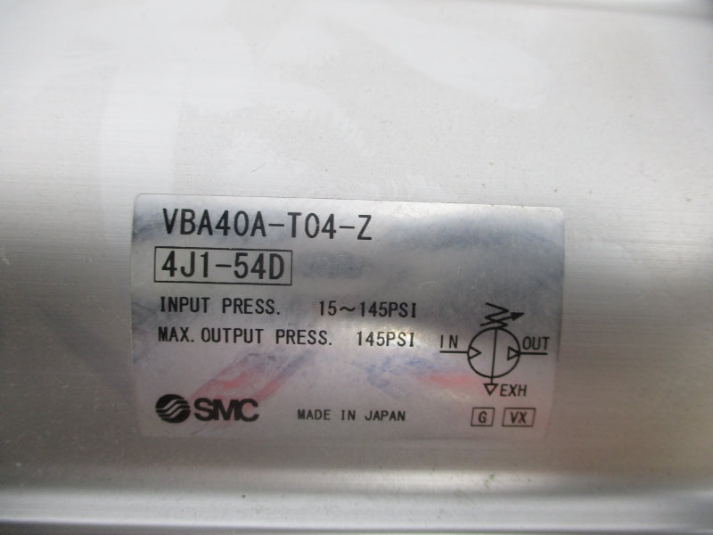SMC VBA40A-T04-Z 145PSI NSNP