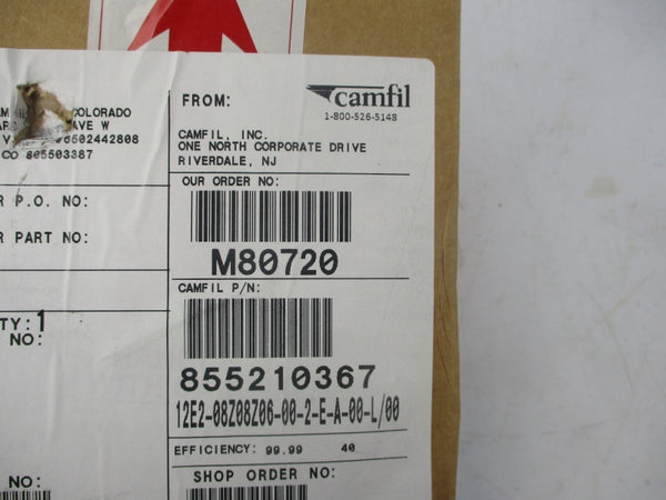 CAMFIL 855210367 12E2-08Z08Z06-00-2-E-A-00-L/00 NSMP