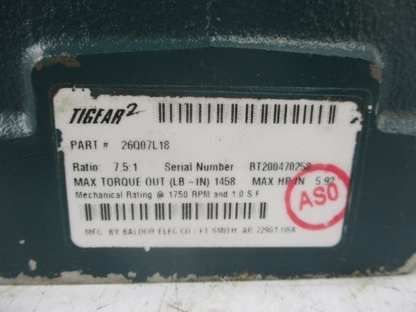TIGEAR 26Q07L18 UNMP