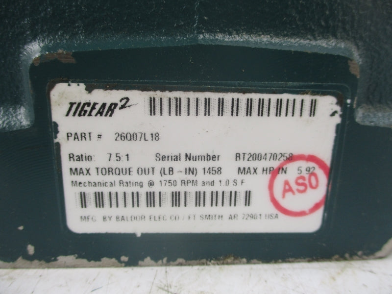 TIGEAR 26Q07L18 UNMP