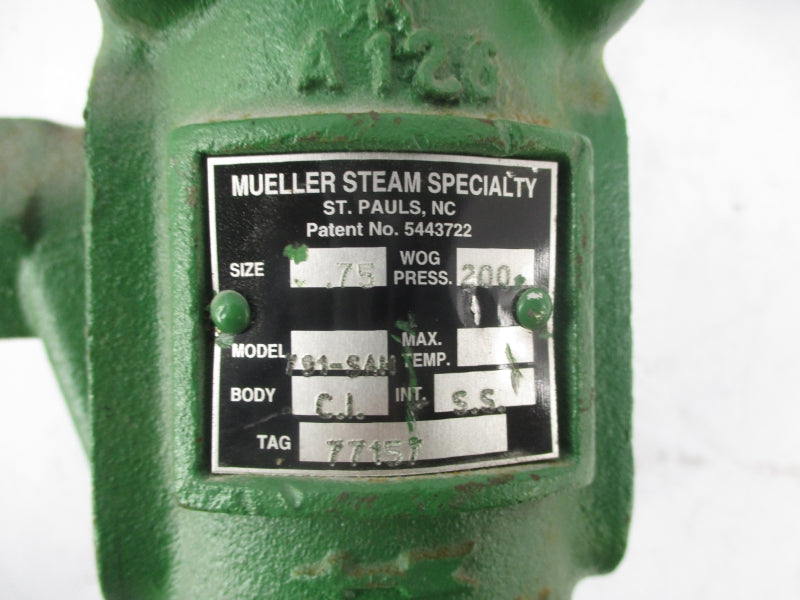 MUELLER 791-SAH UNMP