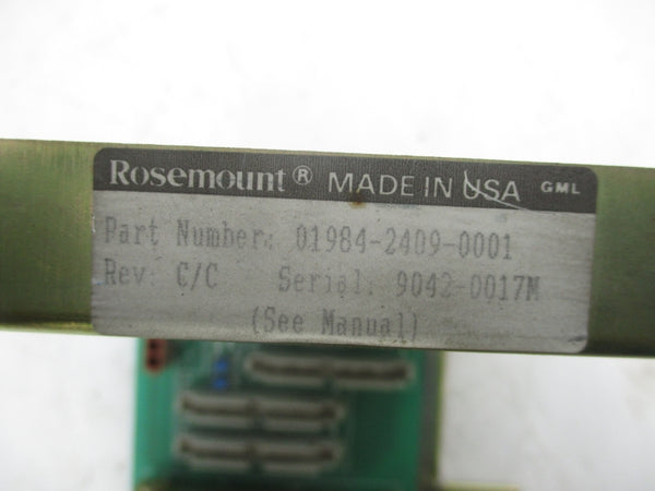 ROSEMOUNT 01984-2409-0001 NSNP