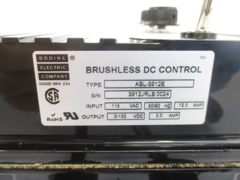 BODINE ELECTRIC ABL-3912E 115VAC 12A NSMP