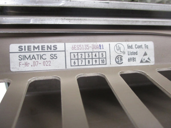 SIEMENS 6ES5135-3UA21 230VAC 1.5A NSNP