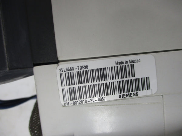 SIEMENS 3VL9563-7DE30 (AS PICTURED) UNMP