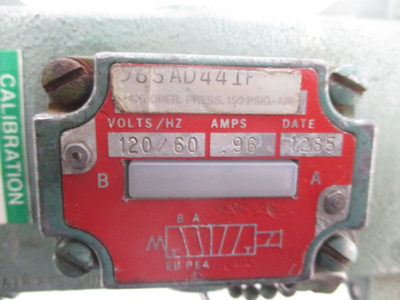 NUMATICS 56SAD441F 120V 0.96A UNMP