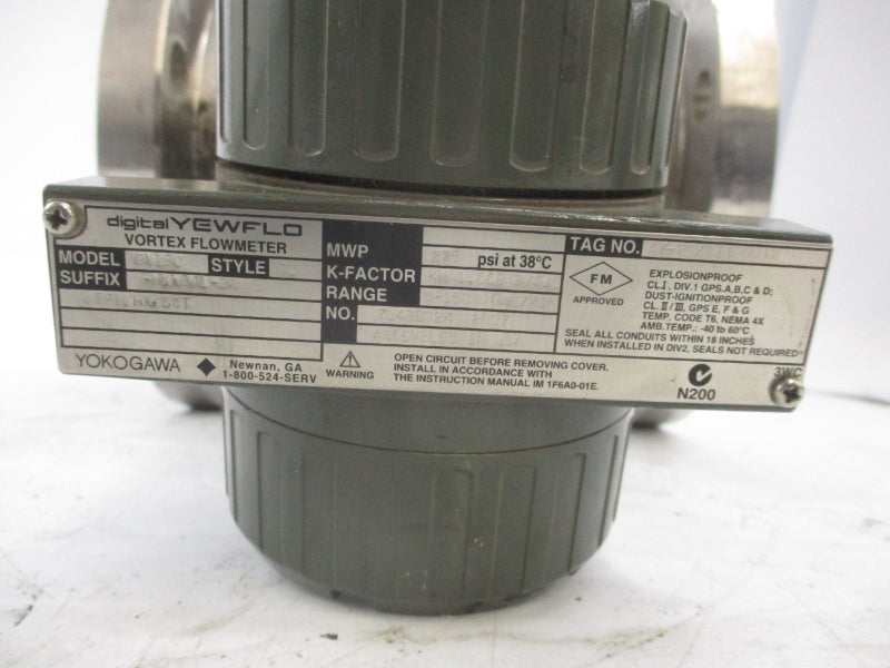 YOKOGAWA DY150-NXXBA1-2N 275PSI NSNP