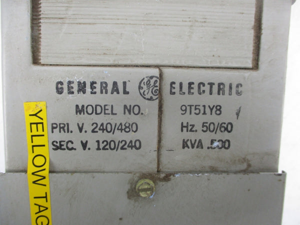 GENERAL ELCTRIC 9T51Y8 240/480V UNMP