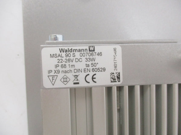 WALDMANN 112573000-007067746 MSAL90S 22-26VDC NSMP
