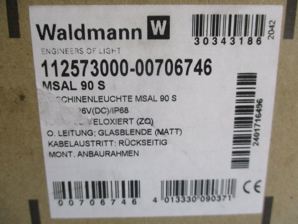 WALDMANN 112573000-007067746 MSAL90S 22-26VDC NSMP