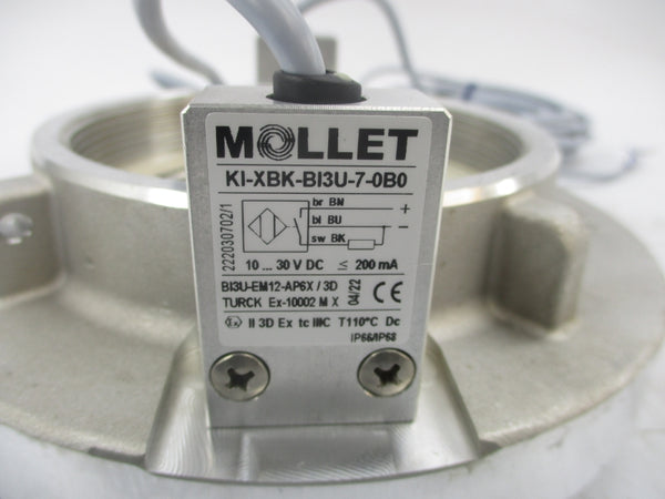 MOLLET KI-XBK-BI3U-7-0B0 10-30VDC NSNP