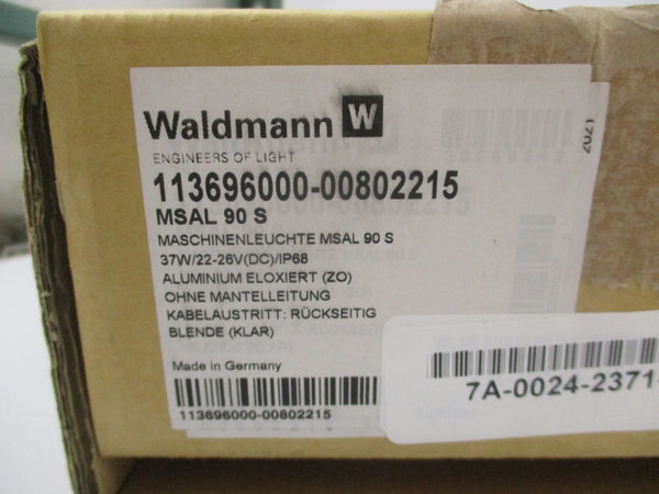 WALDMANN 11396000-00802215 MSAL90S 22-26VDC NSMP