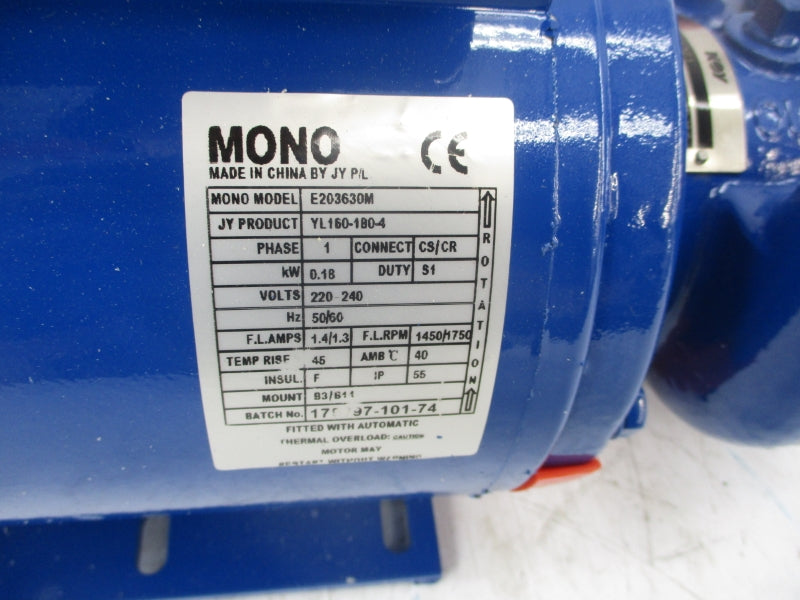 MONO E203630M CMS241 220-240V 1.4/1.3A NSNP