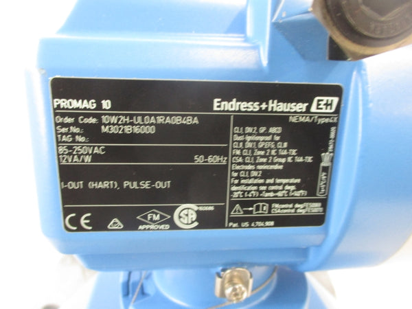 ENDRESS+HAUSER 10W2H-UL0A1RA0B4BA 85-250VAC NSNP