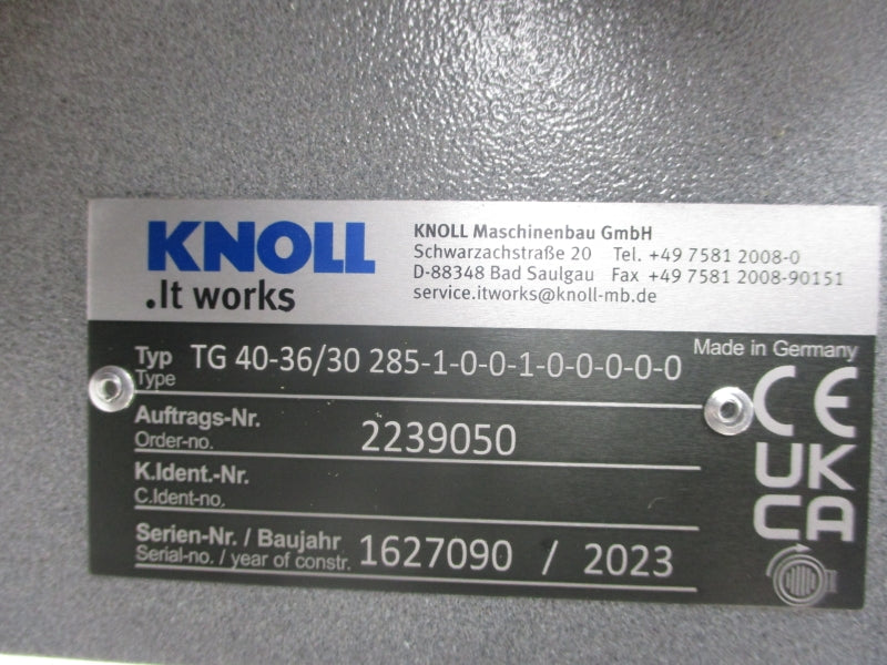 KNOLL TG40-36/30285-1-0-0-1-0-0-0-0-0 NSNP