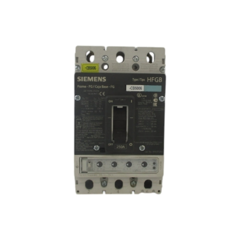 SIEMENS HFK3T250 3VL9325-6PE30 690V 250A NSNP