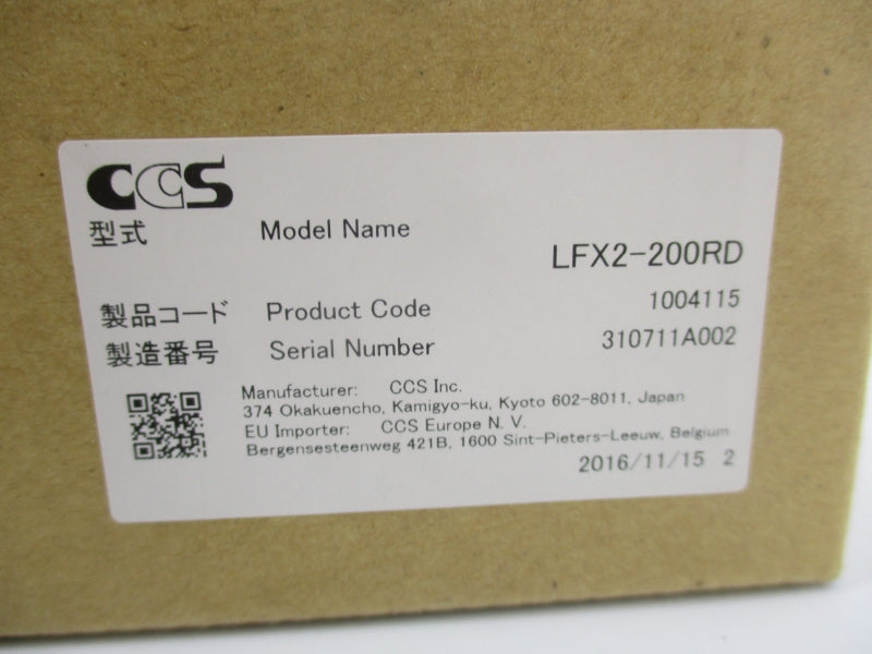 CCS LFX2-200RD 24V NSMP