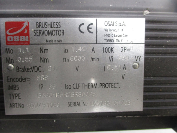 OSAI B5601P6H2BRS0028 97745106G 24V 0.51A NSNP