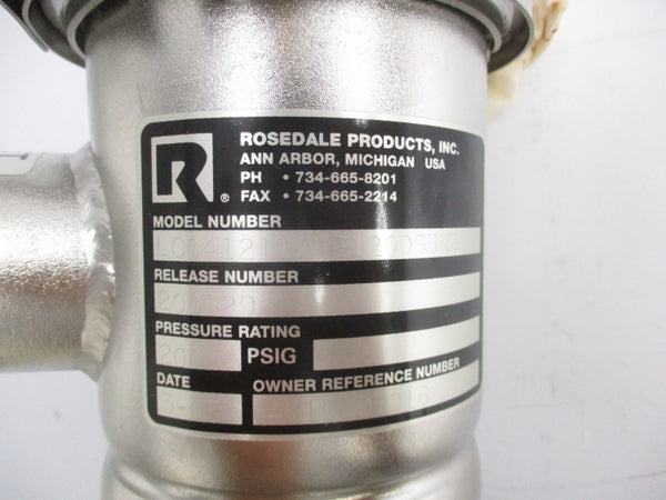 ROSEDALE LC041211/2P1200SBNB 200PSI NSNP