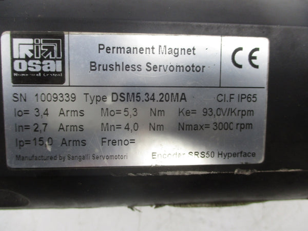 OSAI DSM5.34.20MA 3.5A (AS PICTURED) UNMP