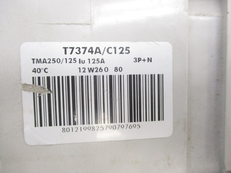 MEGTIKER T7374A/C125 400V 125A (AS PICTURED) NSNP