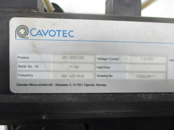 CAVOTEC MC-3000-EX 7.2VDC NSNP