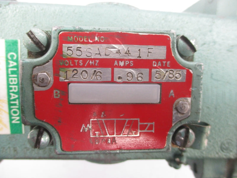 NUMATICS 55SAD441F 120V .96A UNMP