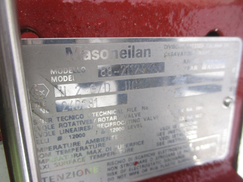 MASONEILAN 88-21124 3-15PSI UNMP