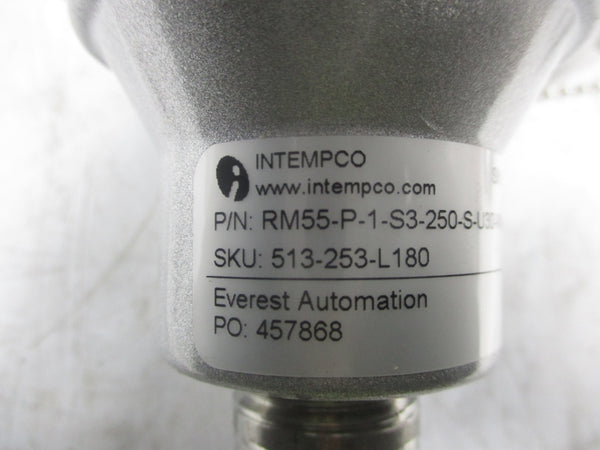 INTEMPCO RM55-P-1-S3-250-S-U30-WA2-180-N UNMP